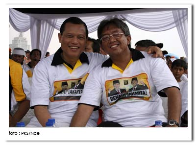 Adang Daradjatun dan Dani Anwar dari PKS